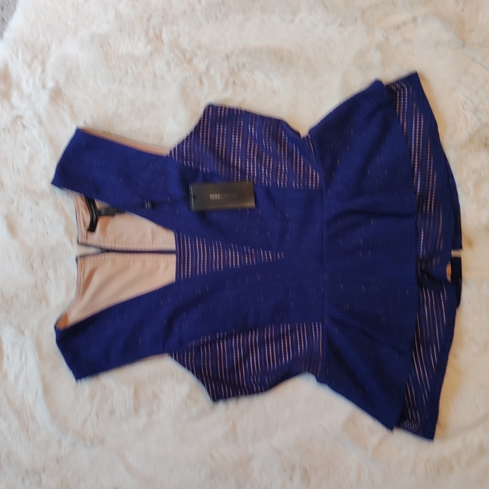 NWT Blue Blouse
